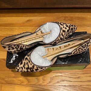Sam Edelman Leopard Print Flats